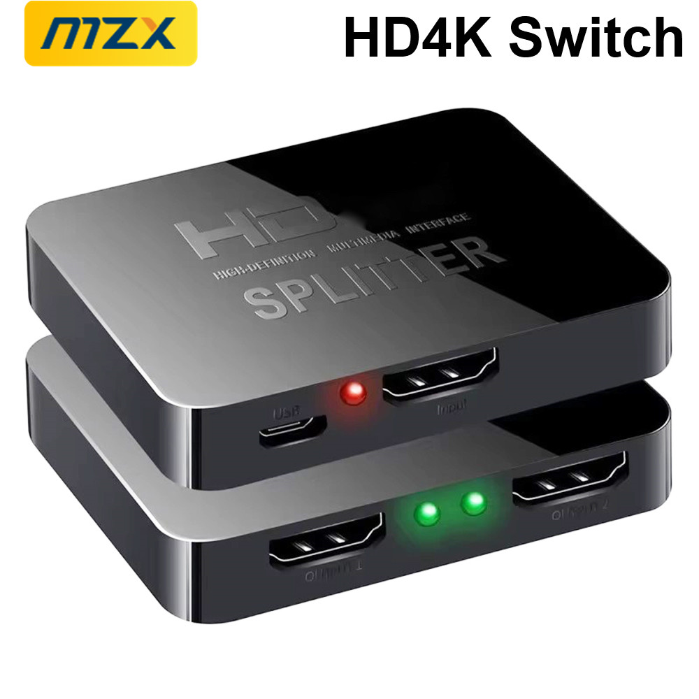 Xbox Laptop Accessories - محول MZX 4K HDTV 1×2 متوافق