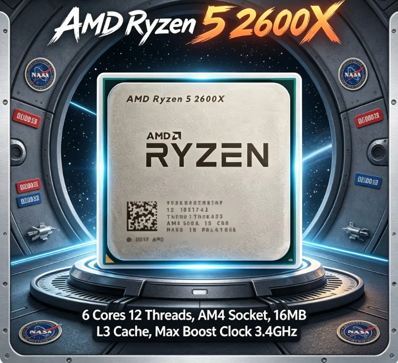 Amd Cpu Ryzen 5 - معالج AMD Ryzen 5 2600X AM4،
