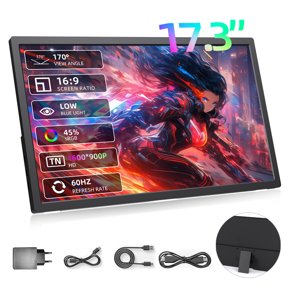 Xbox Laptop Accessories - شاشة محمولة مقاس 17.3 بوصة، ملحق