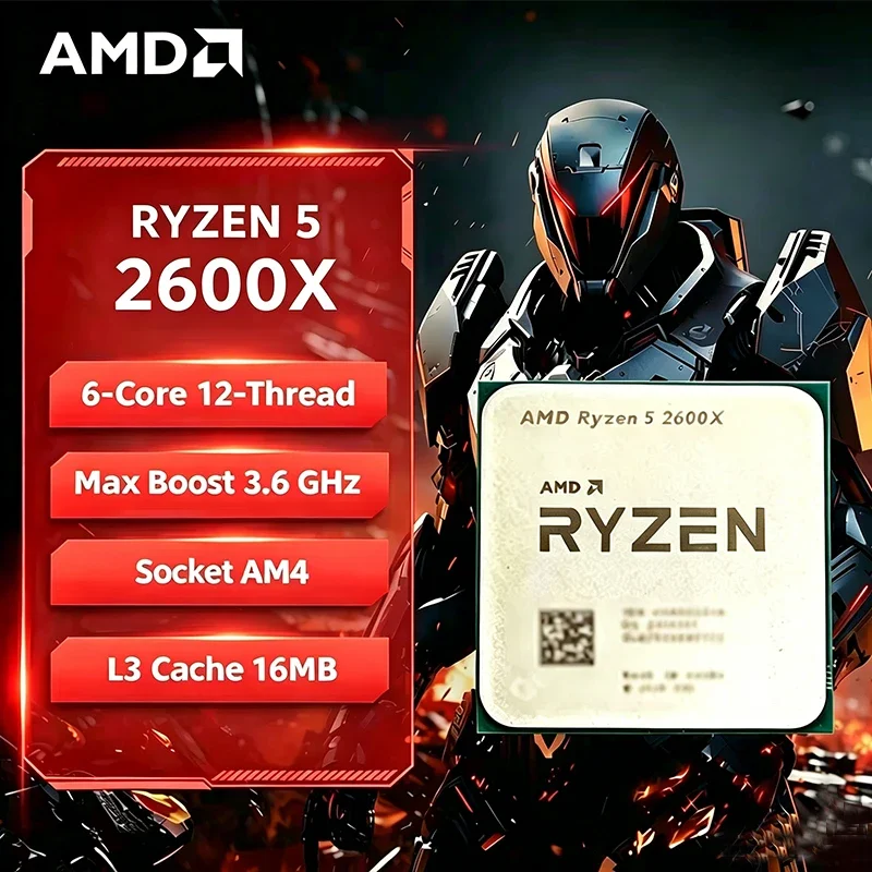Amd Cpu Ryzen 5 - معالج AMD Ryzen 5 R5 2600X،