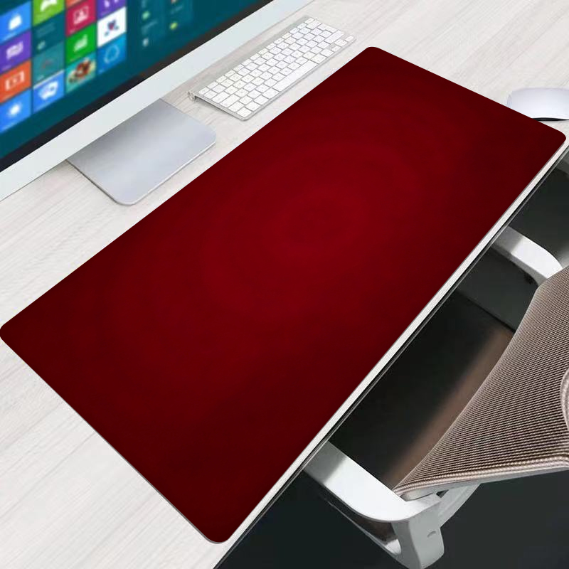 Laptop Accessories For Gaming - لوحة ماوس حمراء للمكتب، حصيرة مكتبية