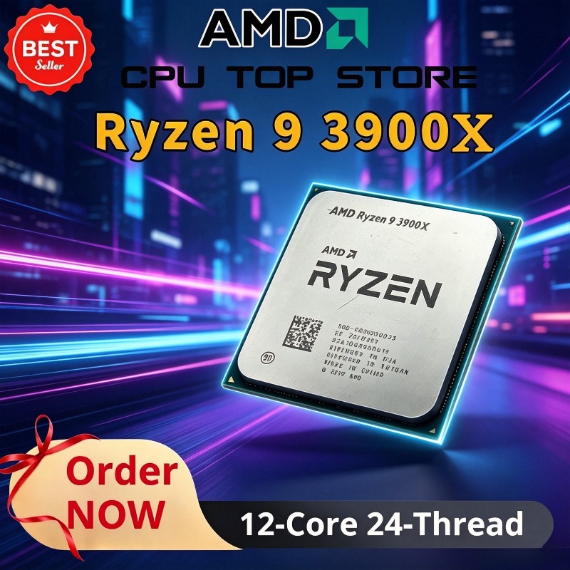 Amd Cpu Ryzen 9 - معالج AMD Ryzen 9 3900X جديد