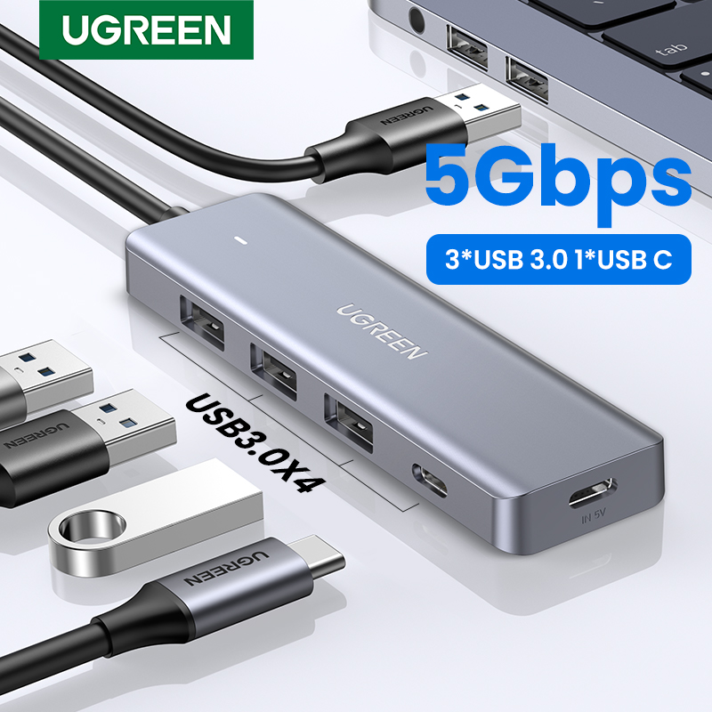 Xbox Laptop Accessories - UGREEN USB HUB 4 منافذ USB-A