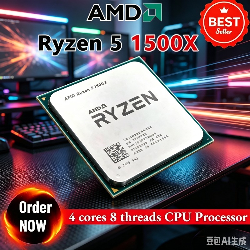 Amd Cpu Ryzen 5 - معالج AMD Ryzen 5 1500X أصلي