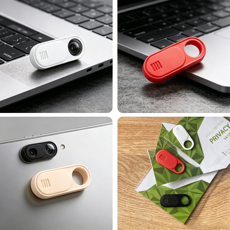 Laptop Accessories 2022 - قطعتان من غطاء الكاميرا متعدد الاستخدامات