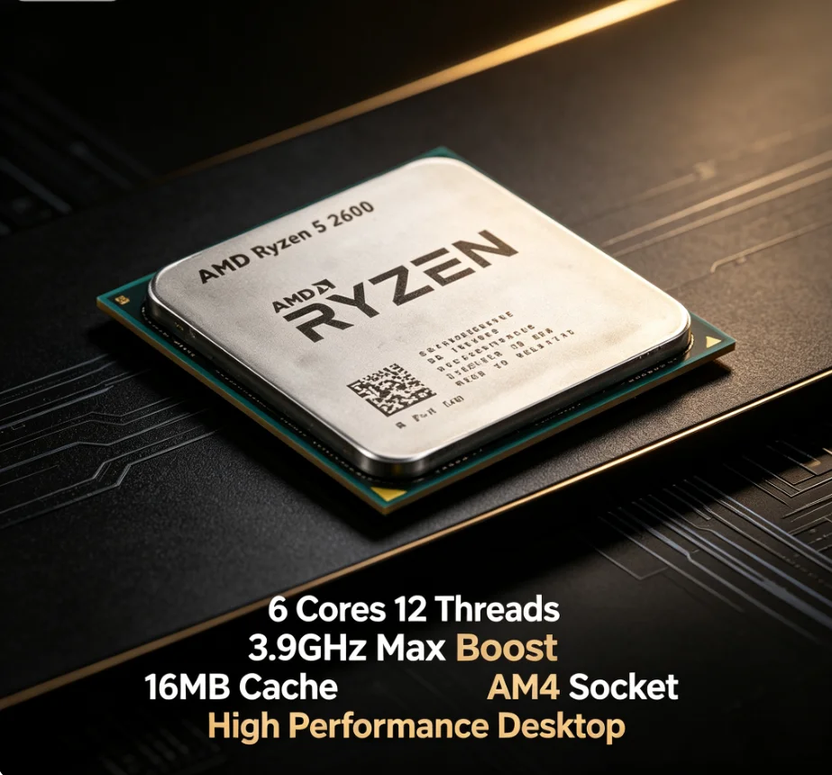معالج AMD Ryzen 5 2600 R5 2600 - مراجعة Amd Cpu Ryzen 5 وسعره
