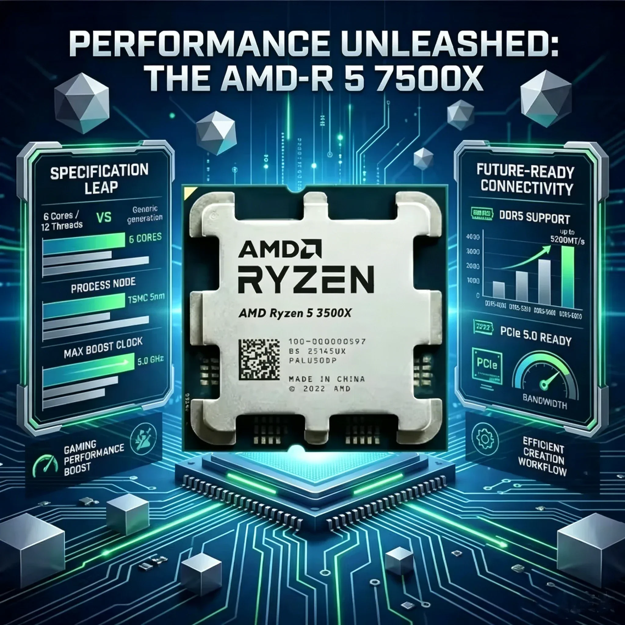 معالج AMD Ryzen 5 3500X R5 350 - مراجعة Amd Cpu Ryzen 5 وسعره