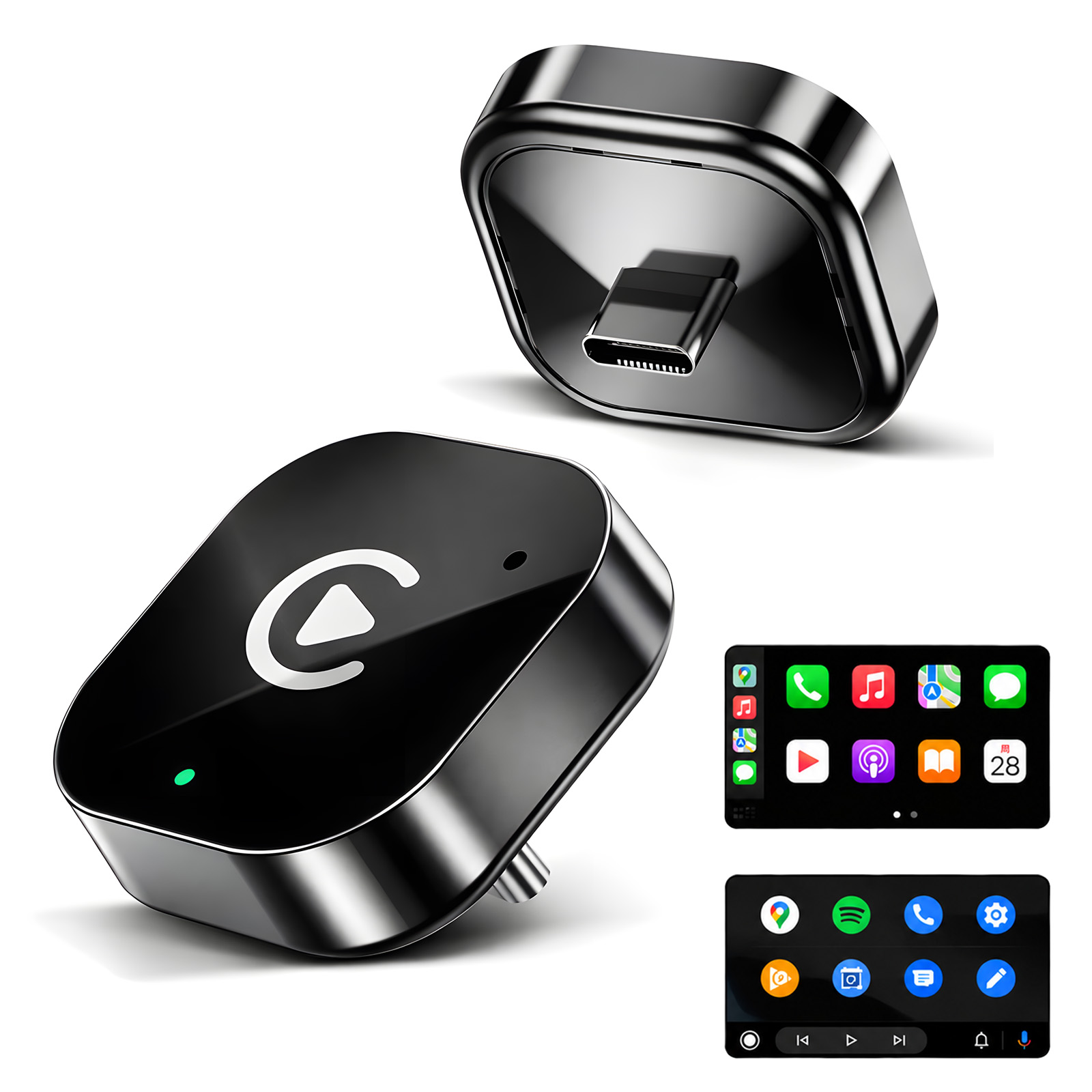 محول USB C لاسلكي لـ CarPlay و - مراجعة Usb C Power Adapter وسعره