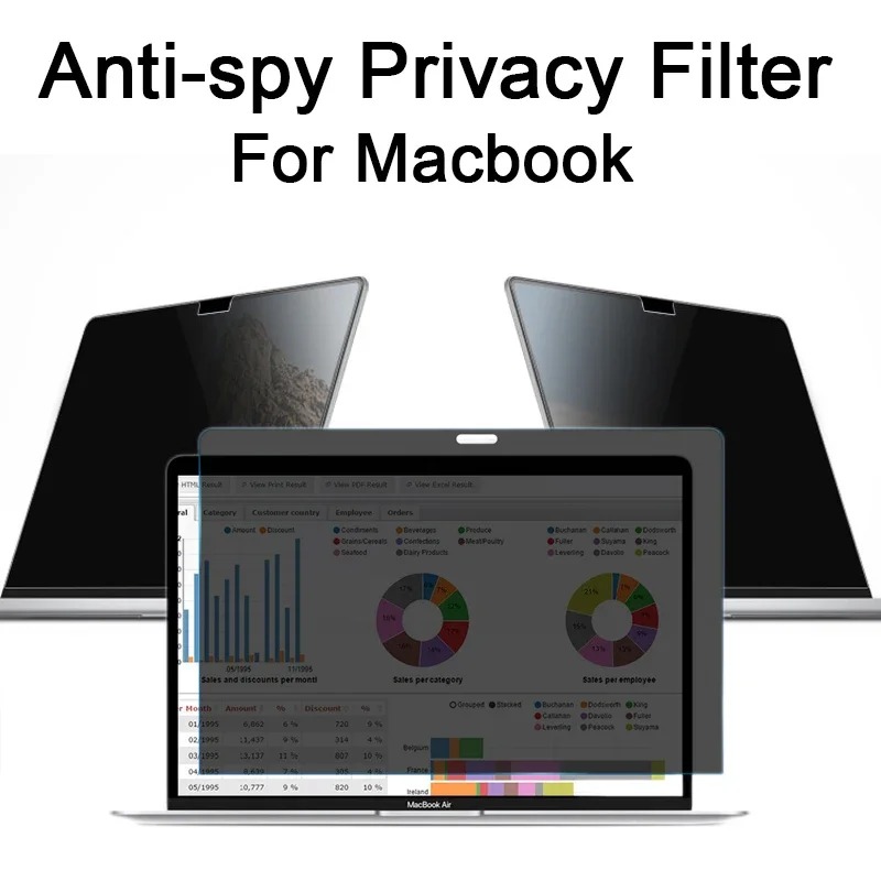 مكافحة نظرة خاطفة مكافحة التجس - مراجعة Privacy Screen Filter وسعره