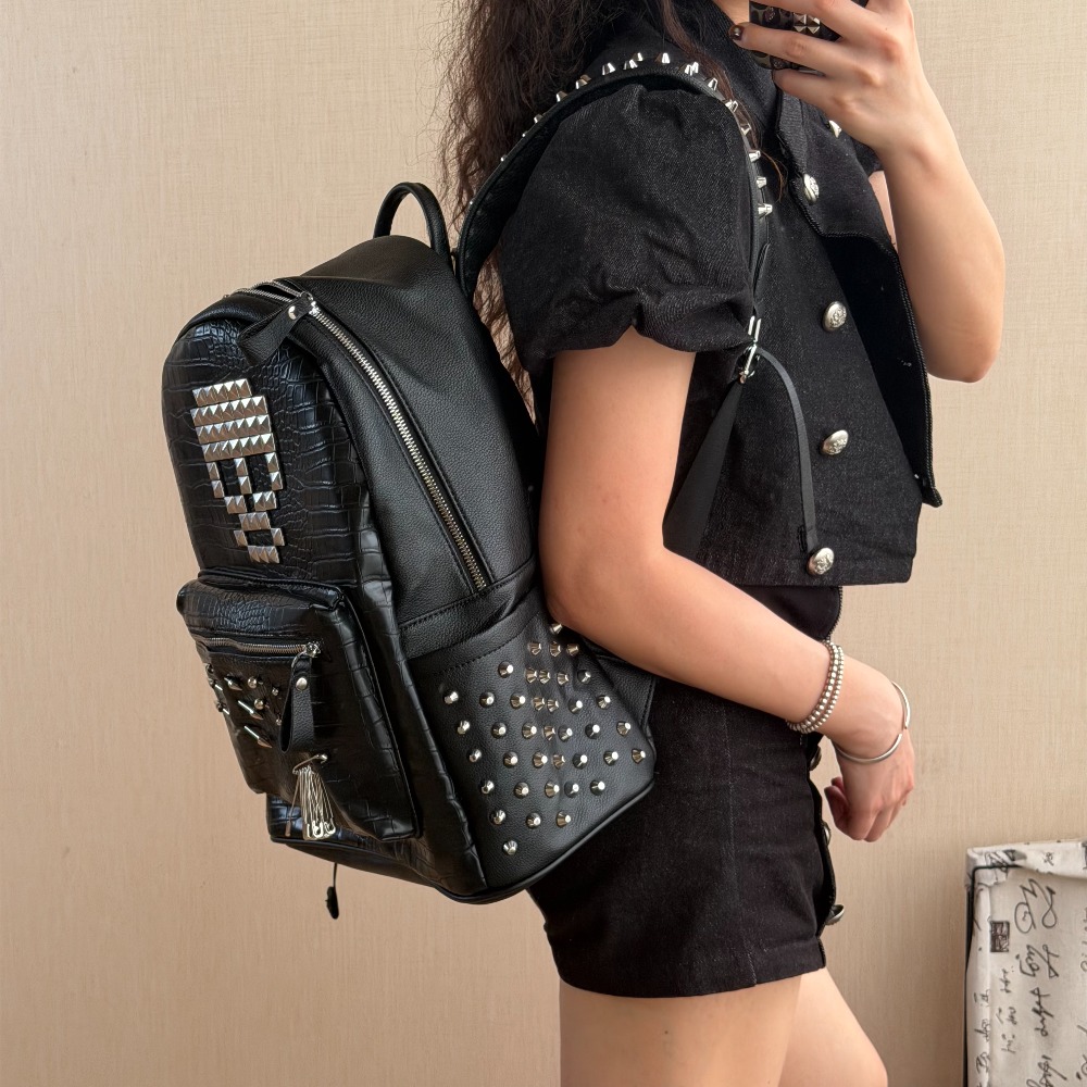 حقيبة ظهر أصلية بنمط جلد التمس - مراجعة Laptop Accessories Women وسعره