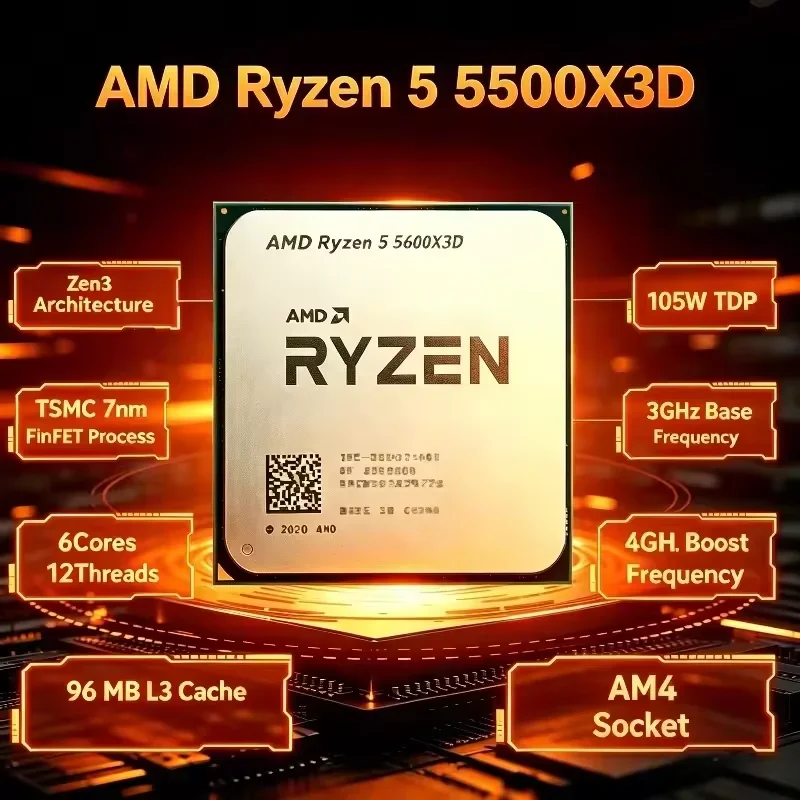 معالج الألعاب AMD Ryzen 5 5500 - مراجعة Amd Cpu Ryzen 5 وسعره