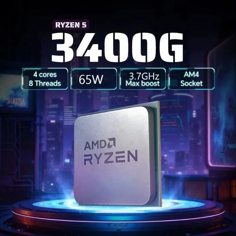 معالج AMD Ryzen 5 3400G جديد 1 - مراجعة Amd Cpu Ryzen 5 وسعره