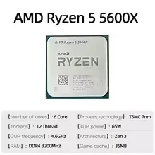 معالج AMD R5 5600X Ryzen 5 560 - مراجعة Amd Cpu Ryzen 5 وسعره