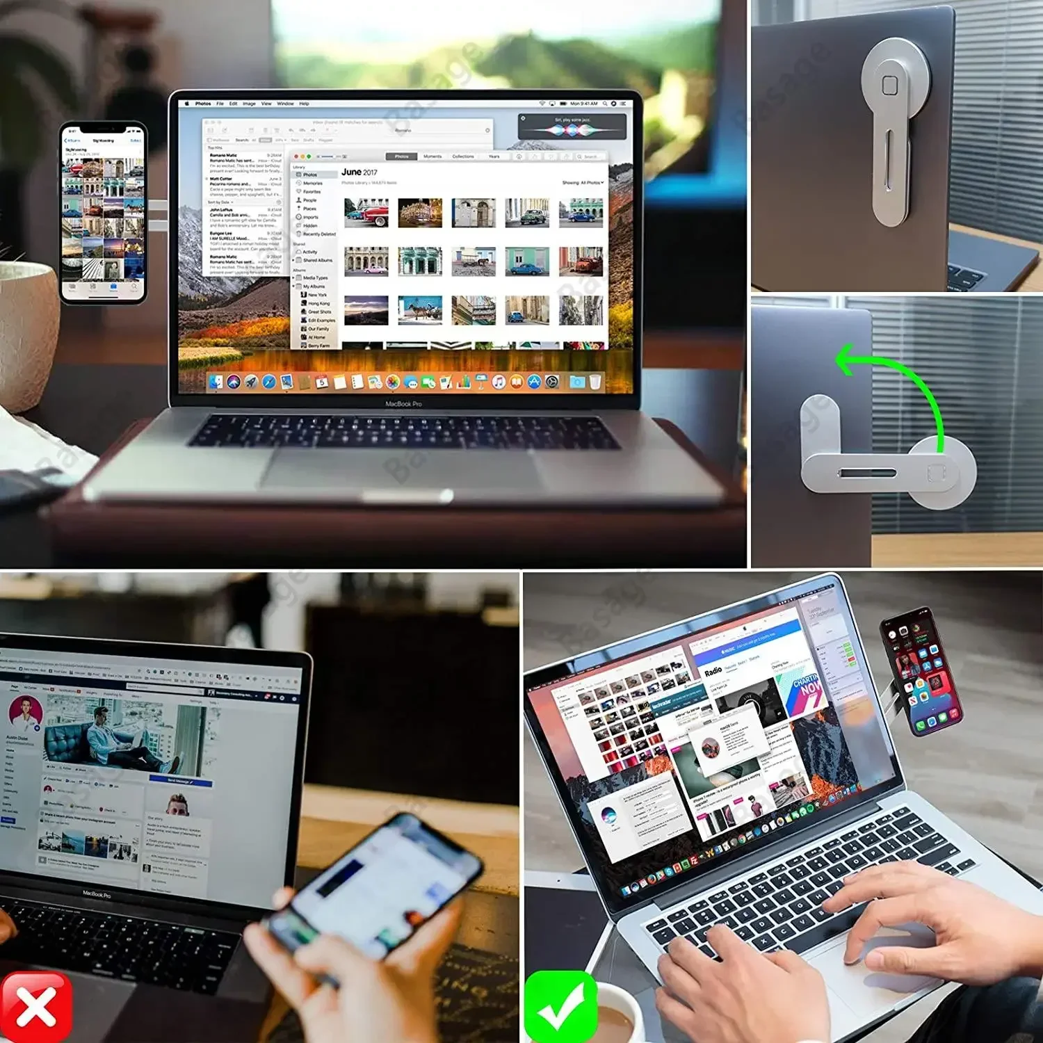 حامل هاتف مغناطيسي قابل للطي ل - مراجعة Laptop Accessories Must Have وسعره