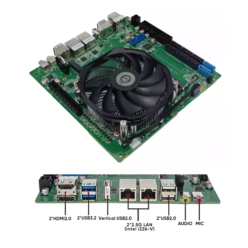 لوحة أم Topton N21 11-Bay ITX  - مراجعة Amd Cpu Ryzen 9 وسعره