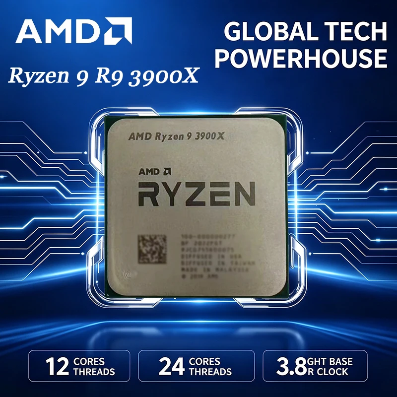 معالج AMD Ryzen 9 R9 3900X ذو  - مراجعة Amd Cpu Ryzen 9 وسعره