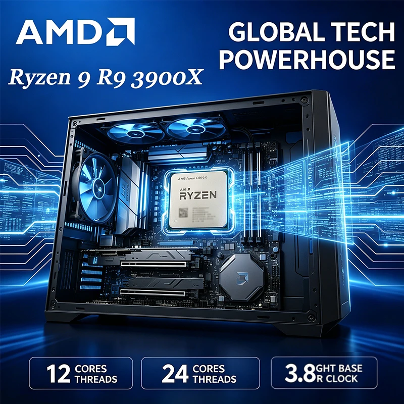 معالج AMD Ryzen 9 R9 3900X ذو  - مراجعة Amd Cpu Ryzen 9 وسعره