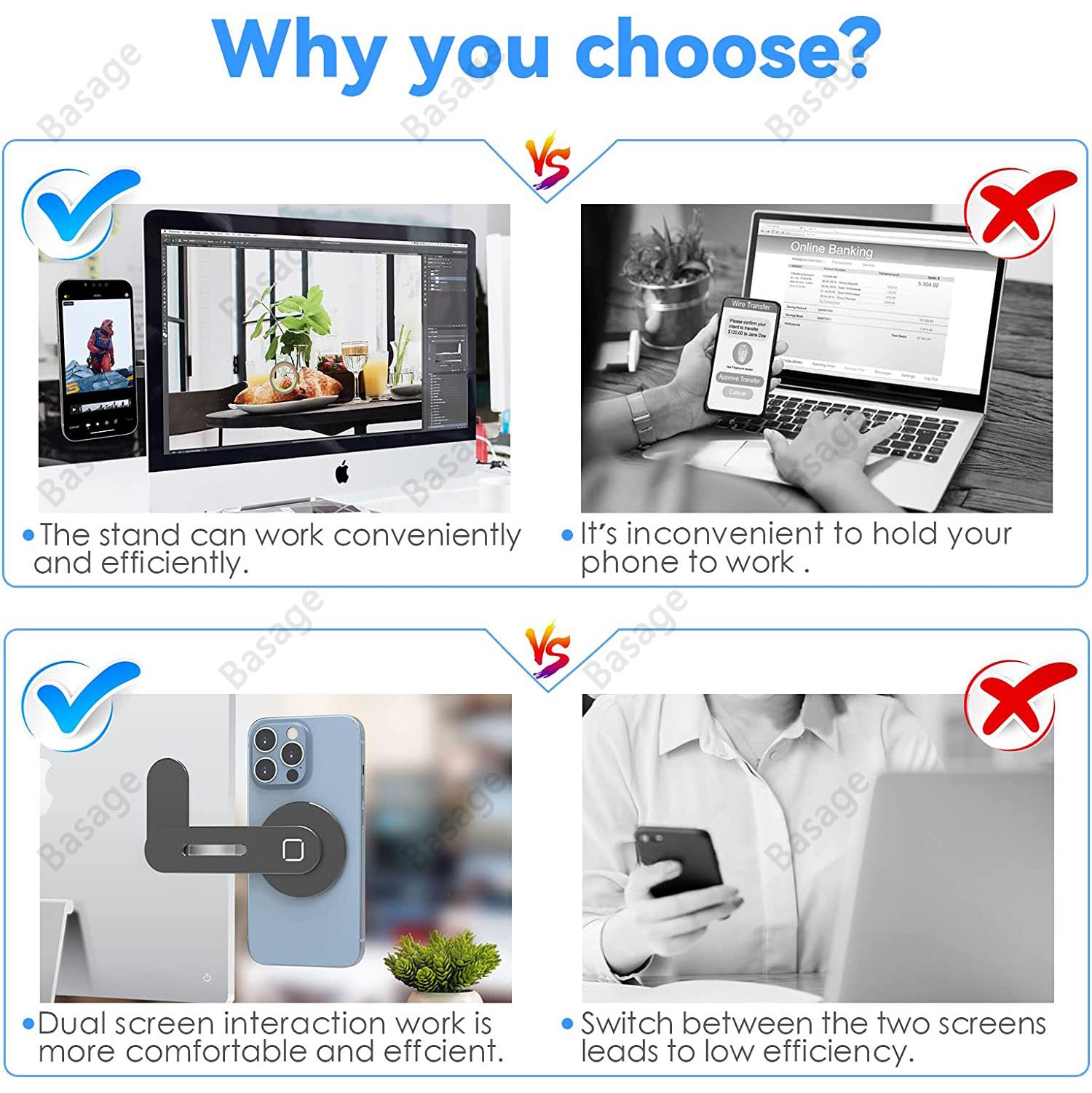 حامل هاتف محمول مغناطيسي شاشة  - مراجعة Laptop Accessories Must Have وسعره