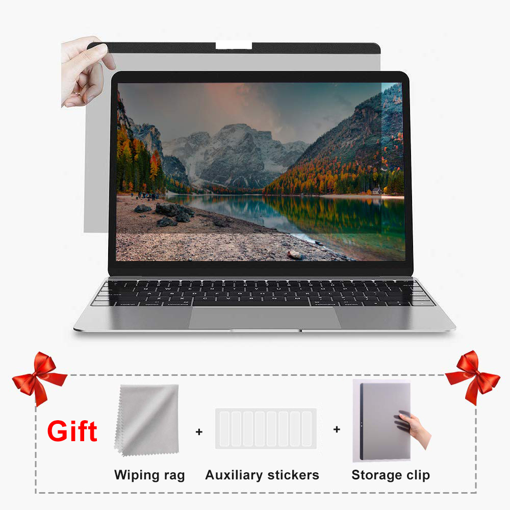 واقي شاشة مغناطيسي مضاد للتجسس - مراجعة Privacy Screen Filter وسعره