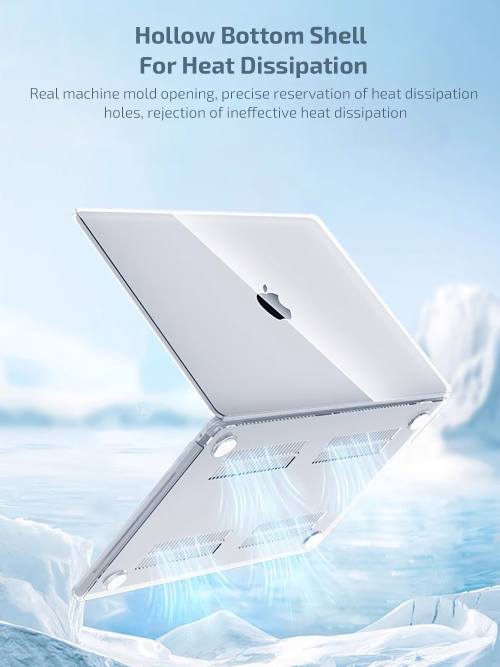 حافظة من الكريستال اللامع لماك - مراجعة Laptop Accessories 2022 وسعره