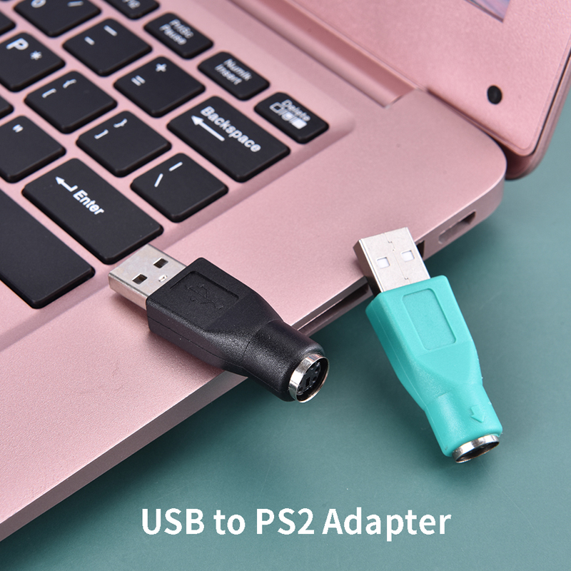 USB ذكر إلى PS2 أنثى 6 دبوس مح - مراجعة Laptop Accessories Women وسعره
