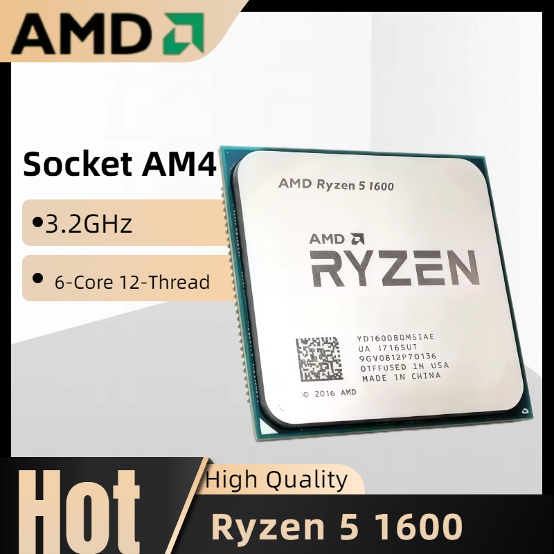 معالج AMD Ryzen 5 1600 R5 1600 - مراجعة Amd Cpu Ryzen 5 وسعره