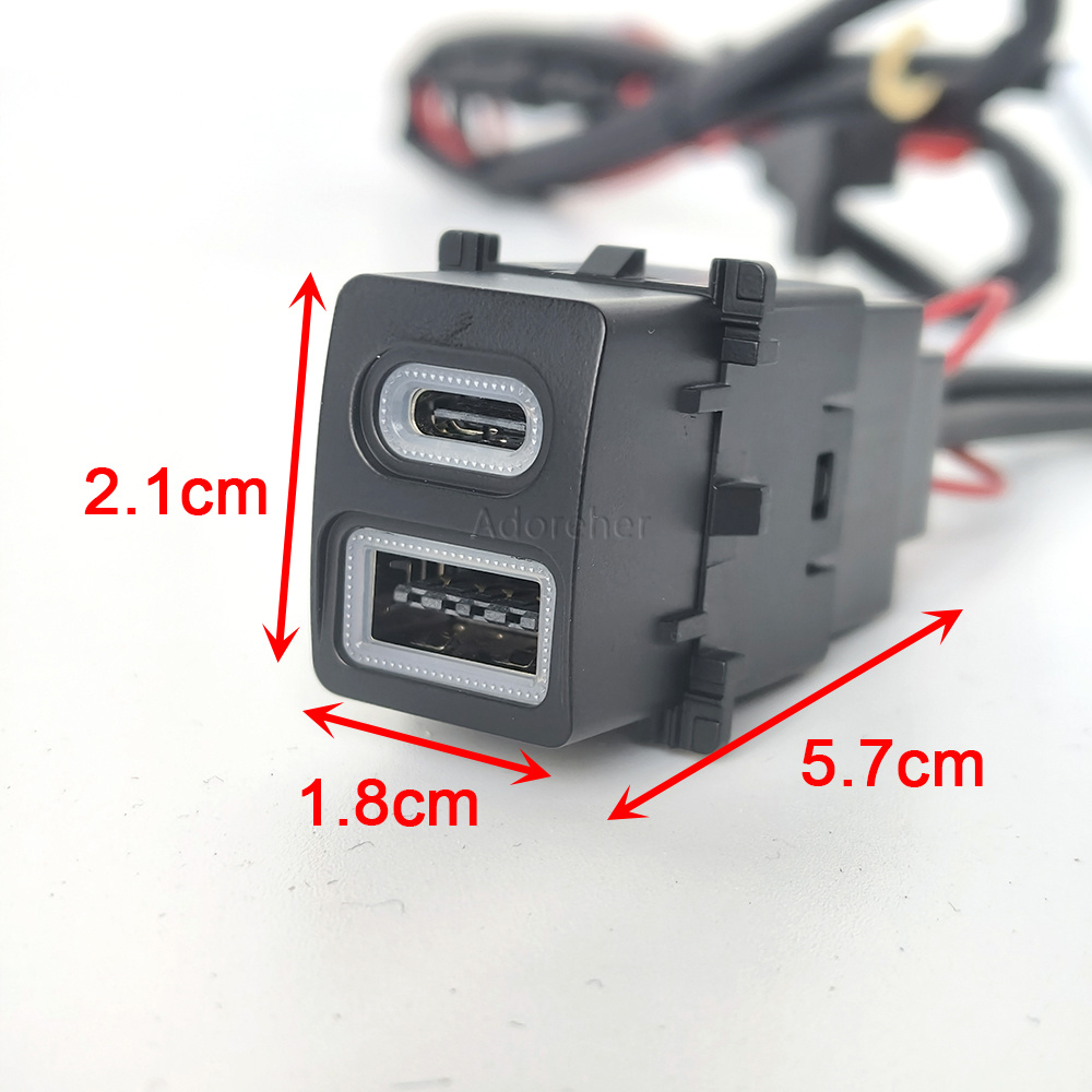 شاحن سيارة USB معدل بتقنية QC3 - مراجعة Usb C Power Adapter وسعره