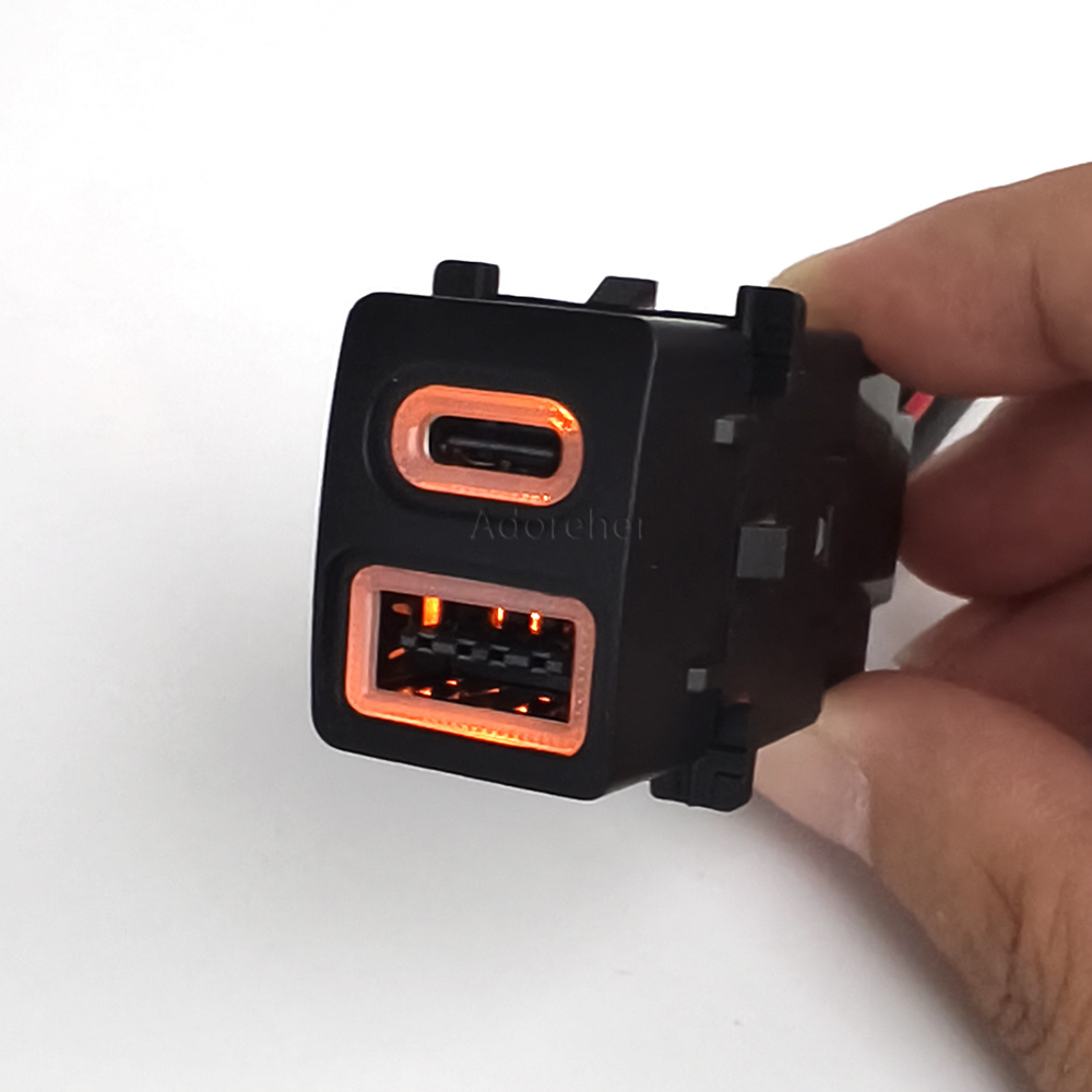 شاحن سيارة USB معدل بتقنية QC3 - مراجعة Usb C Power Adapter وسعره