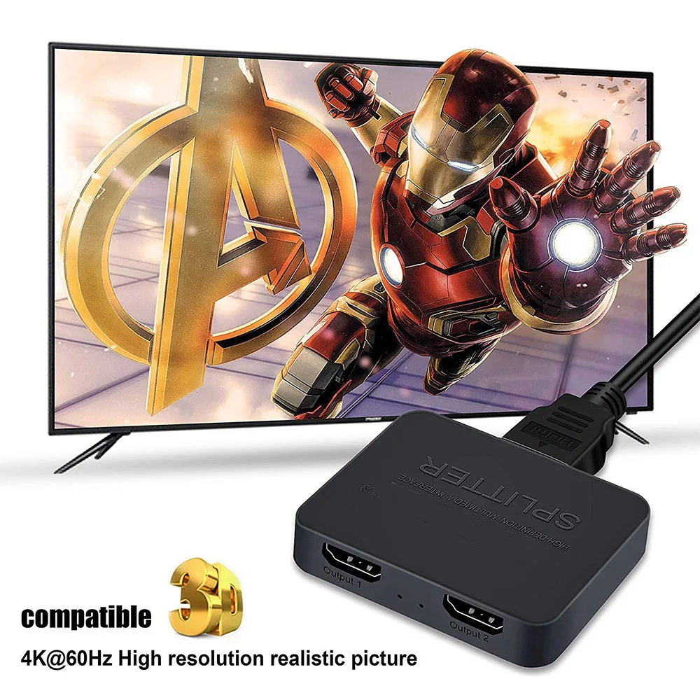 1 في 2 خارج فيديو HDMI متوافق  - مراجعة Xbox Laptop Accessories وسعره