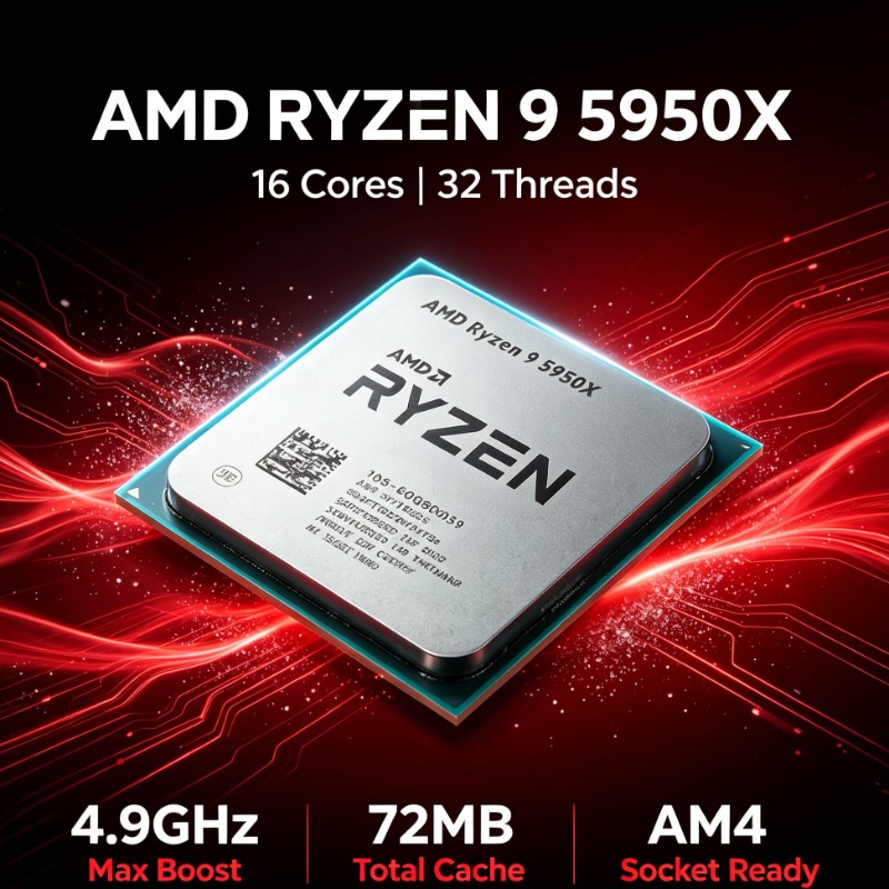 معالج AM4 من AMD Ryzen 9 5950X - مراجعة Amd Cpu Ryzen 9 وسعره